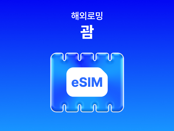  [괌] eSIM 데이터 무제한 (2GB)