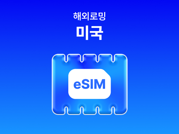 [미국] eSIM 데이터 무제한 (500MB)